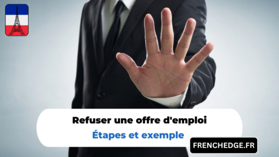 Refuser une offre d’emploi