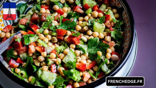 Salade Pois Chiche Libanaise