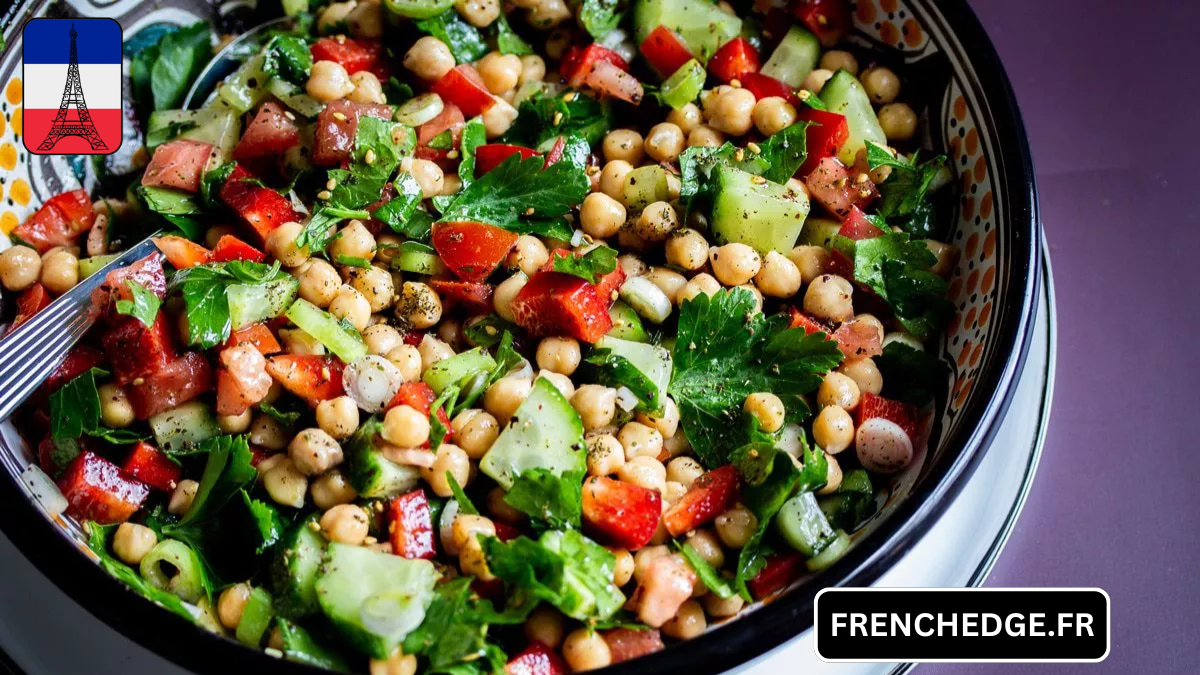 Salade Pois Chiche Libanaise